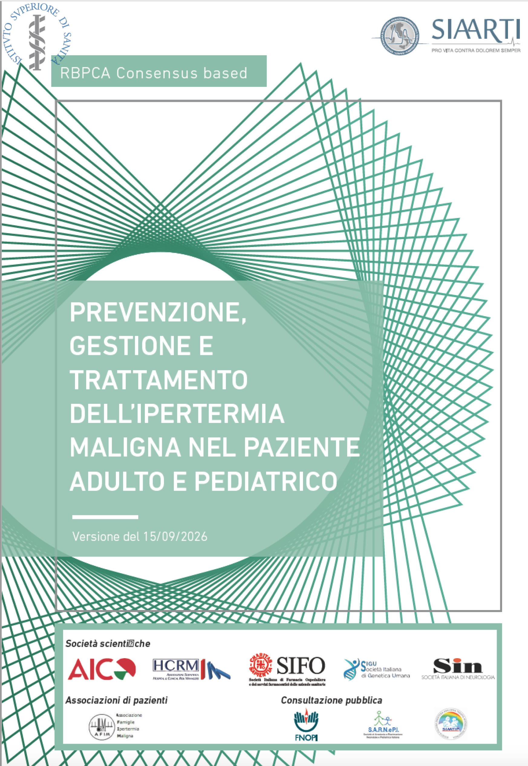 RBPCA ipertermia maligna adulto pediatrico